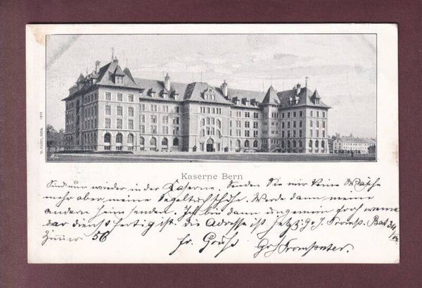 BERN - Kaserne - 1899