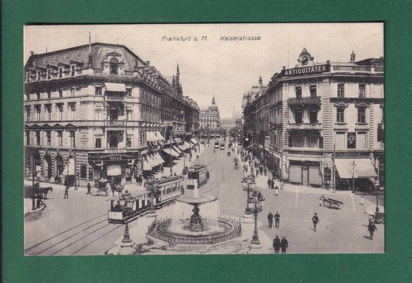 FRANKFURT - Kaiserstrasse - Tram