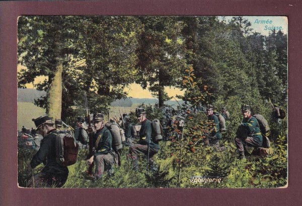 ARMEE SUISSE - Infanterie - 1912
