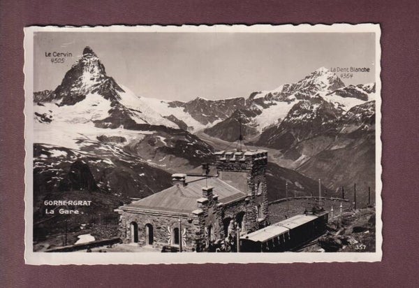GORNERGRAT - La Gare - 1933