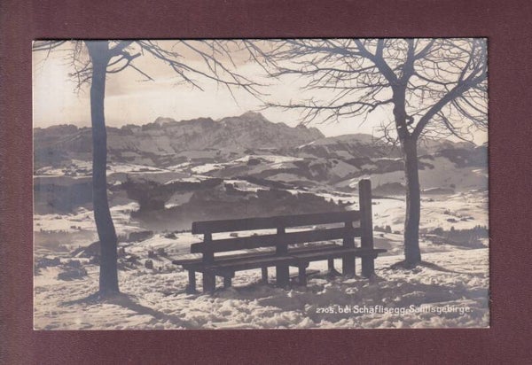 Bei SCHÄFLISEGG - Säntisgebirge - 1920
