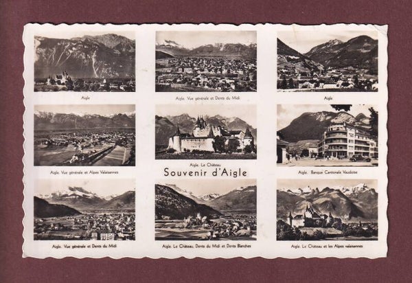 Souvenir d'AIGLE - 9 images - 1944
