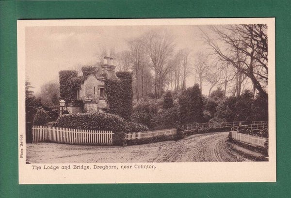DREGHORN near Colinton - The Lodge and Bridge