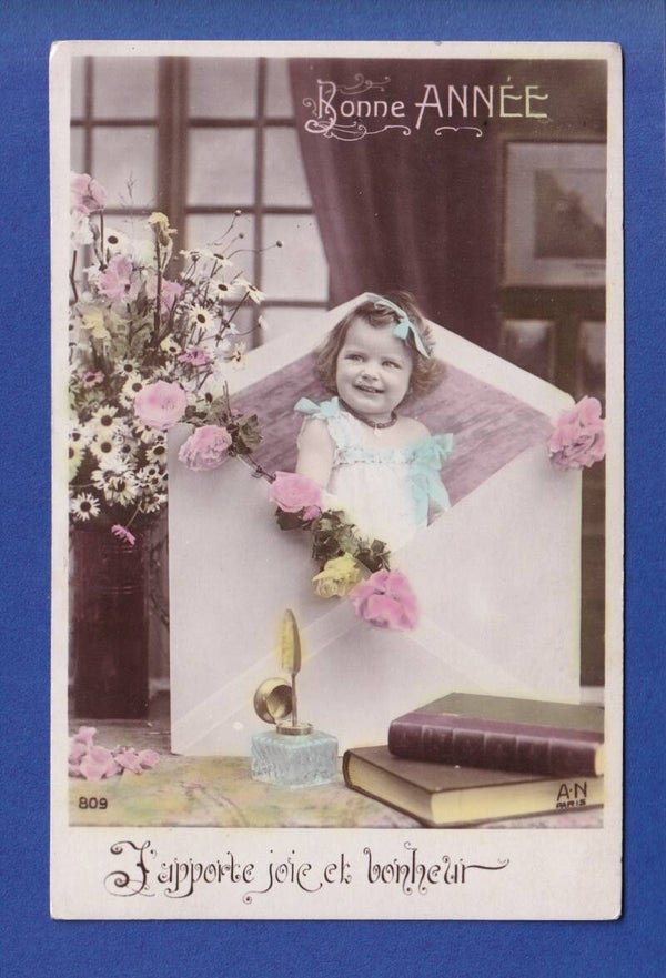 NOUVEL AN - Enfant Porte Bonheur - 1911