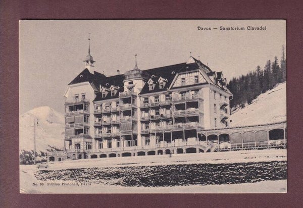 DAVOS - Sanatorium Clavadel