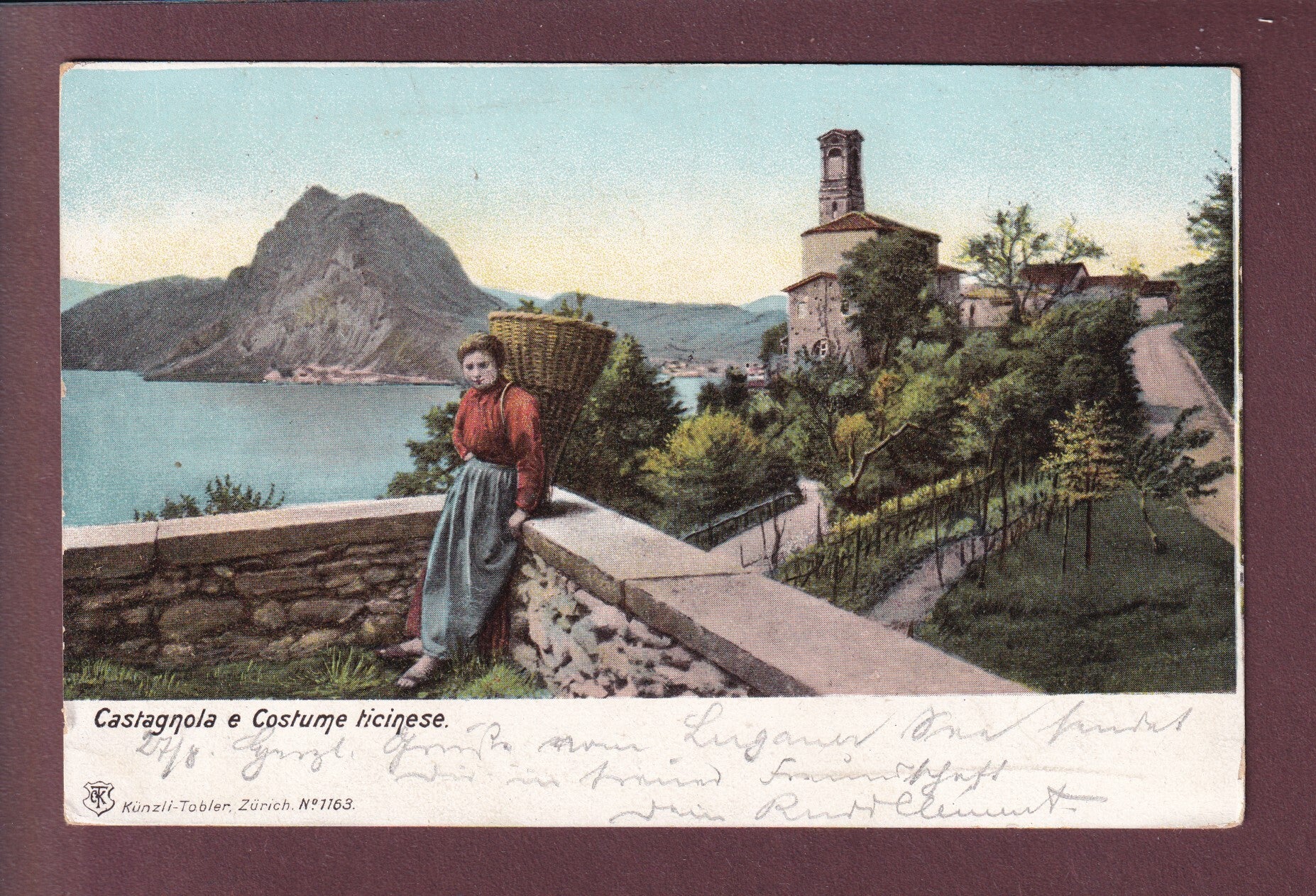 CASTAGNOLA - Costume Ticinese - 1903