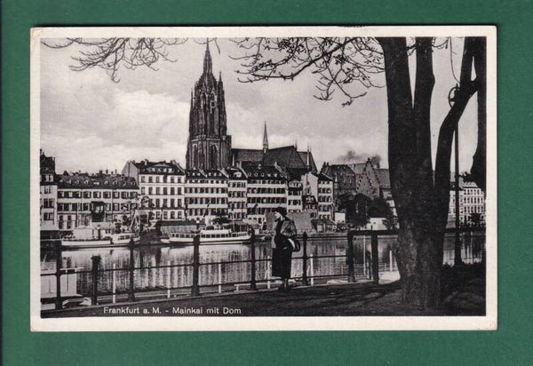 FRANKFURT - Mainkai mit Dom