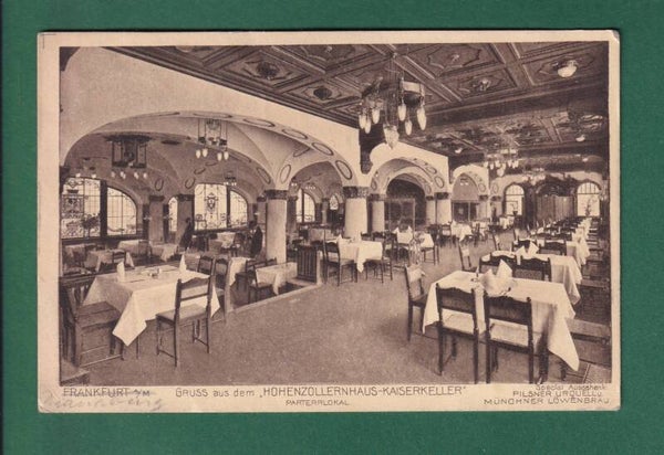 FRANKFURT - Hohenzollernhaus Kaiserkeller - 1907