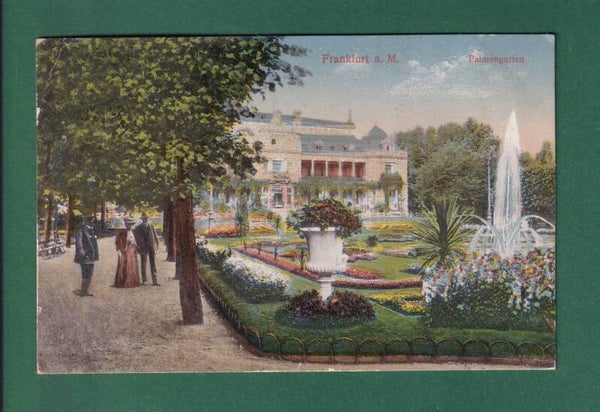 FRANKFURT - Palmengarten - Gesellschaftshaus - 1922