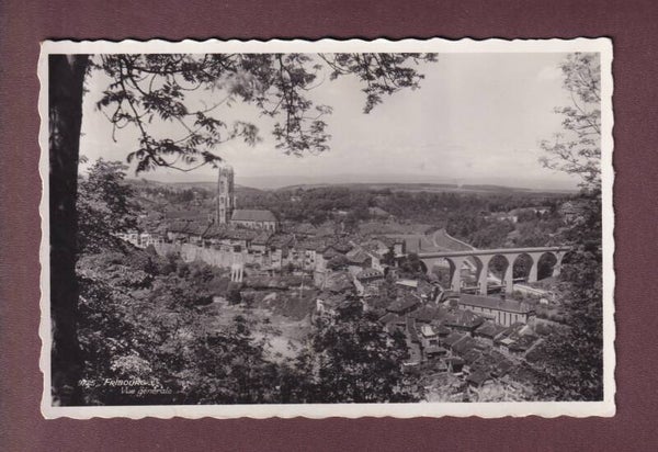 FRIBOURG - Vue partielle - 1940