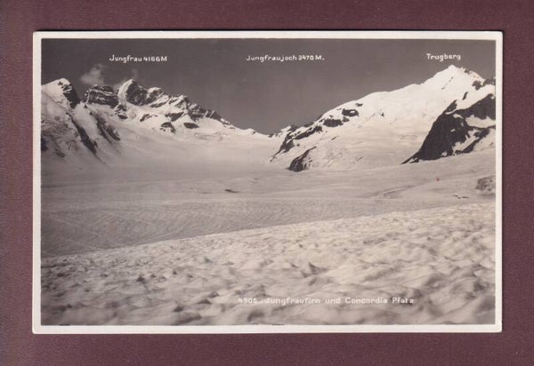 JUNGFRAUFIRN und Concordia Platz - 1940