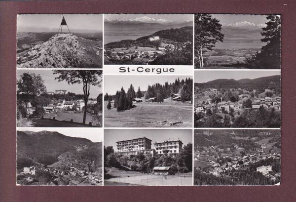 ST. CERGUE - 9 images - 1961