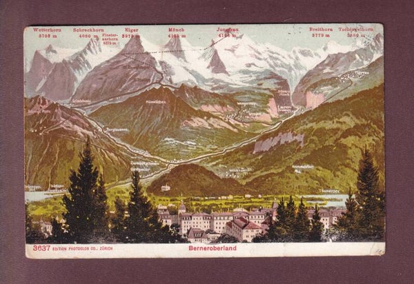 BERNER OBERLAND - 1910