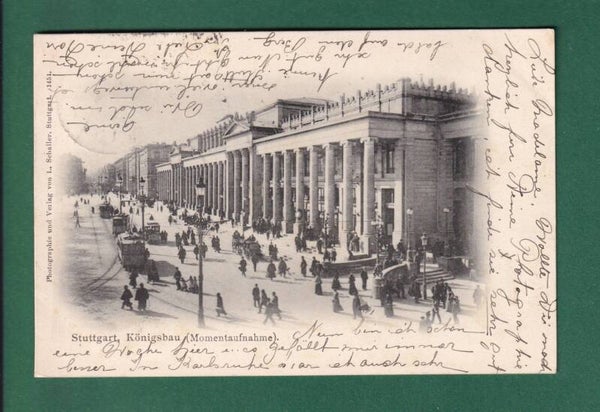 STUTTGART - Königsbau - 1902