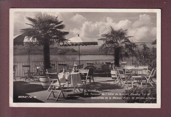 MORAT / MURTEN - Hôtel de la Croix-Blanche - 1932