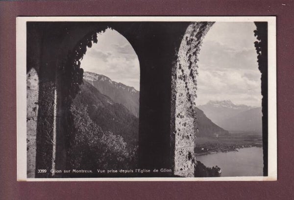 GLION - Vue depuis l'Eglise - 1932