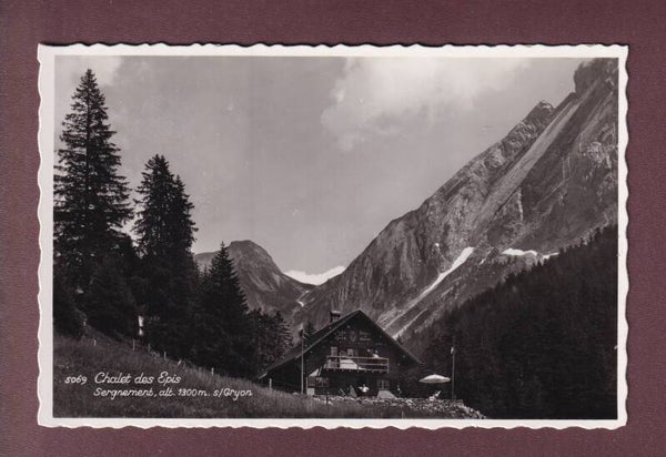 SERGNEMENT sur Gryon - Chalet des Epis