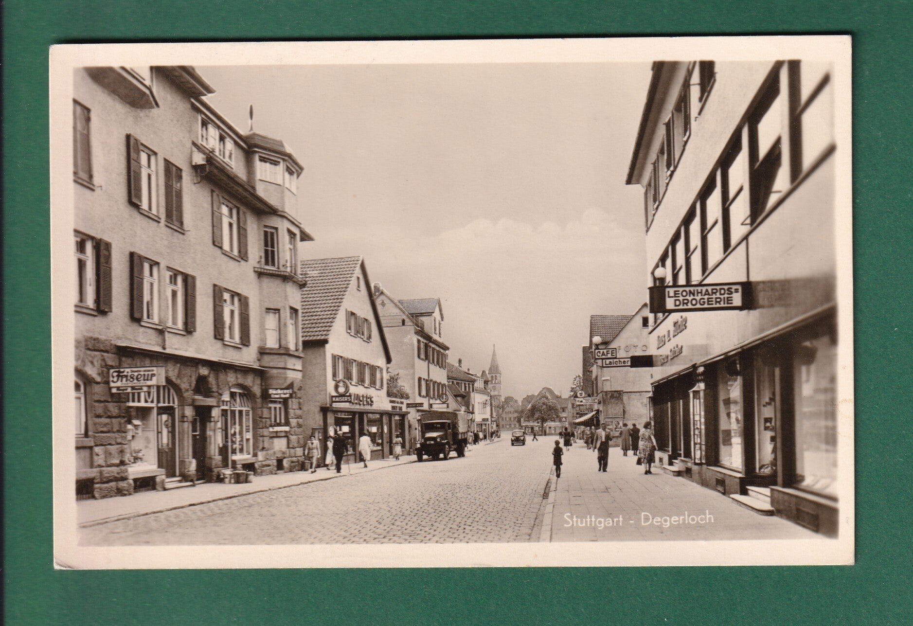 STUTTGART - Degerloch - 1952