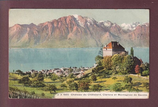 Château du CHÂTELARD - Clarens - 1909