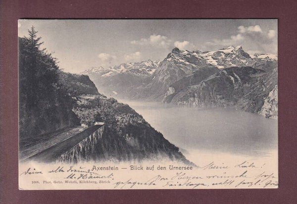 AXENSTEIN - Urnersee - 1902