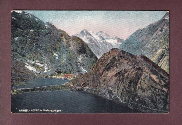 GRIMSEL-HOSPIZ - Finsteraarhorn - 1905 Relief