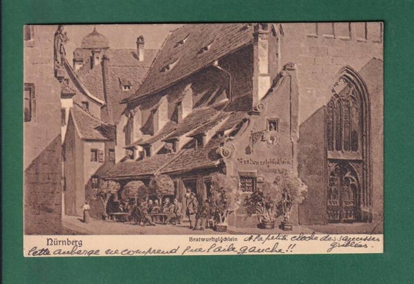 NÜRNBERG - Bratwurstglöcklein - 1906