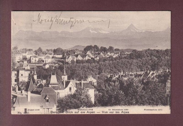 BERN - Teilansicht - 1906