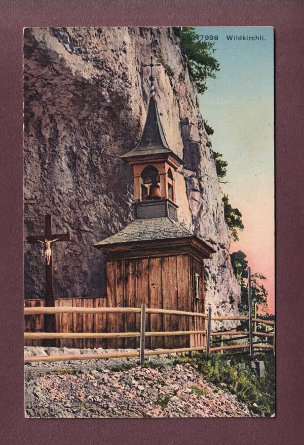 AESCHER - Wildkirchli - 1912