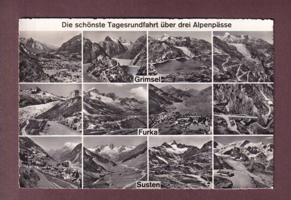 ALPENPÄSSE - Grimsel - Furka - Susten