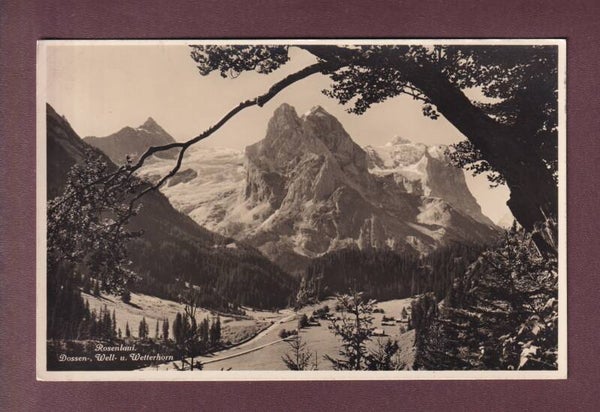 ROSENLAUI - Dossen-, Well- und Wetterhorn