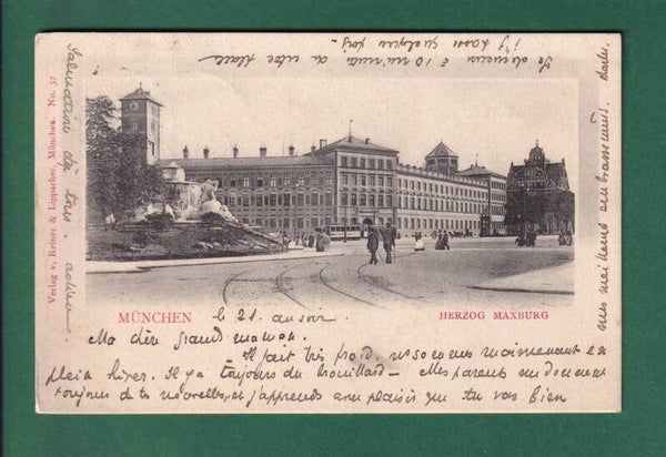 MÜNCHEN - Herzog Maxburg - 1903
