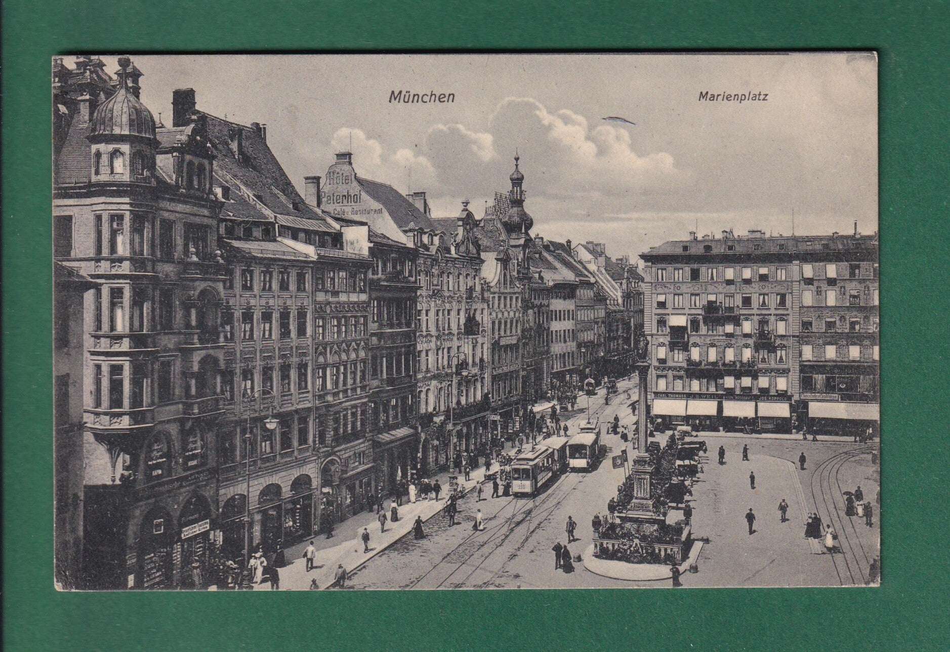 MÜNCHEN - Marienplatz - 1908
