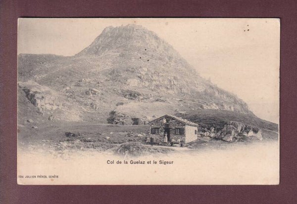 Col de LA GUEULAZ - Sigeur