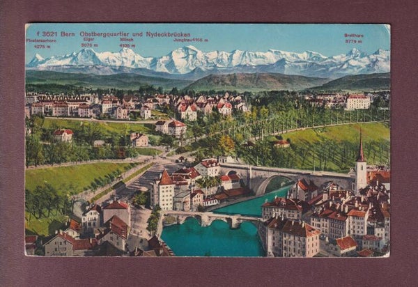BERN - Obstbergquartier - Nydeckbrücken