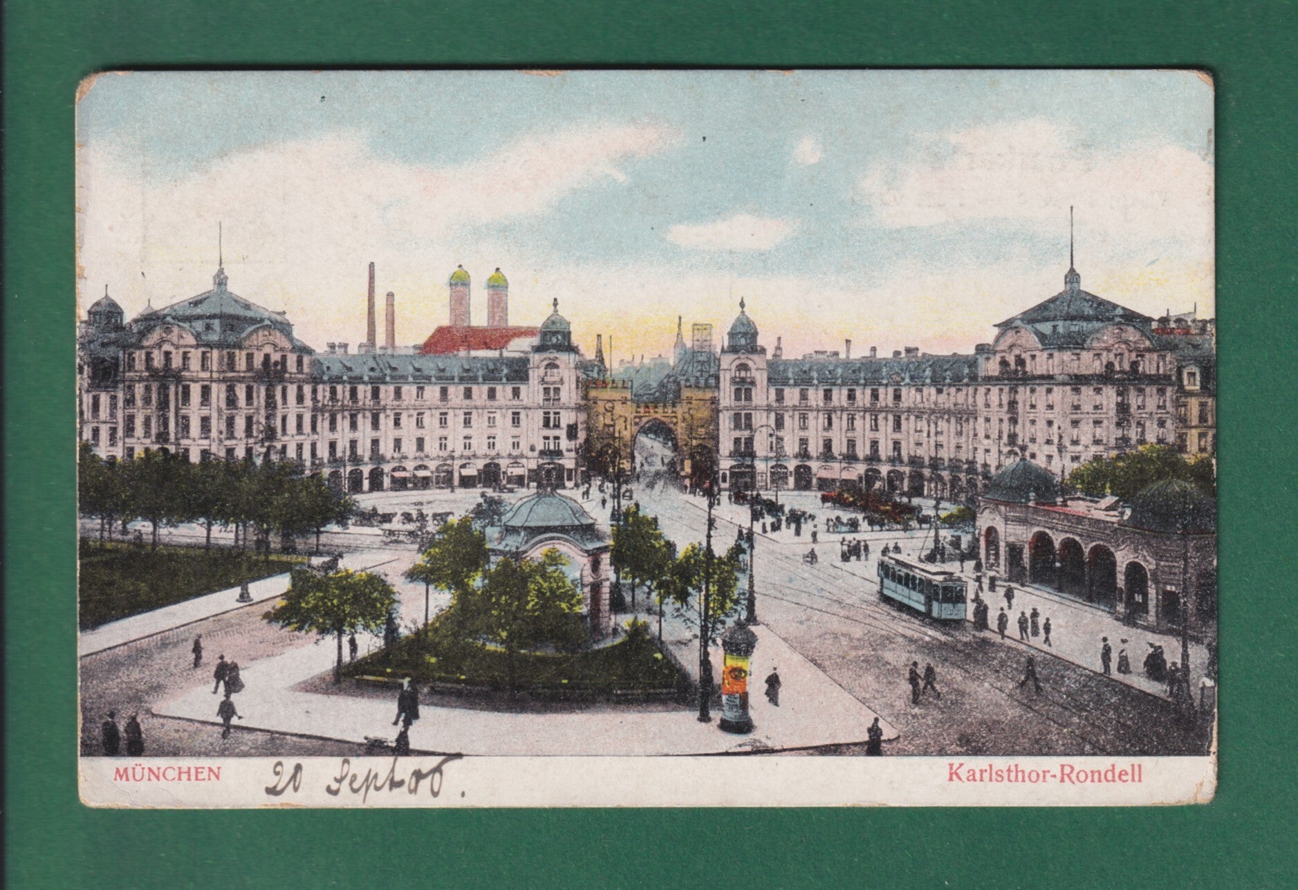 MÜNCHEN - Karlsthor-Rondell - 1906