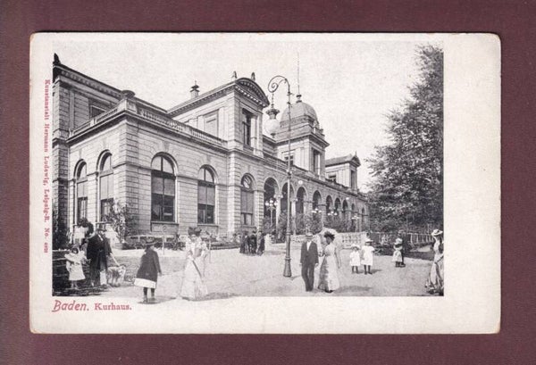 BADEN - Kurhaus - Leute