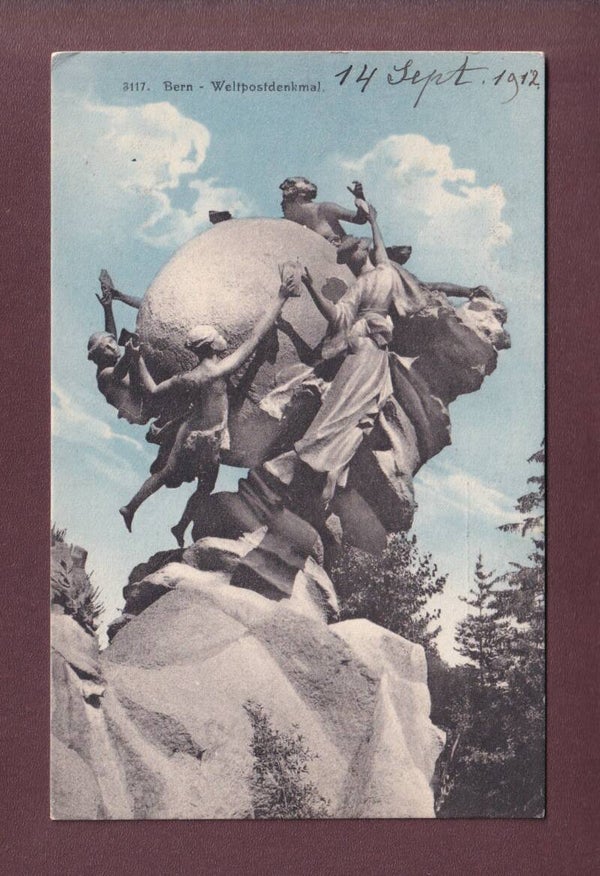 BERN - Weltpostdenkmal