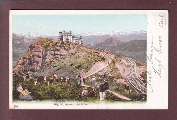RIGI-KULM - 1901