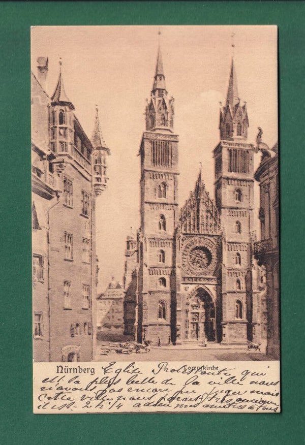 NÜRNBERG - Lorenzkirche - 1906