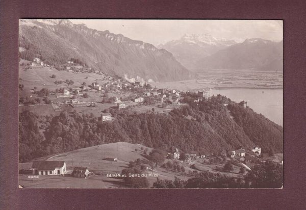 GLION - Dents du Midi - 1916