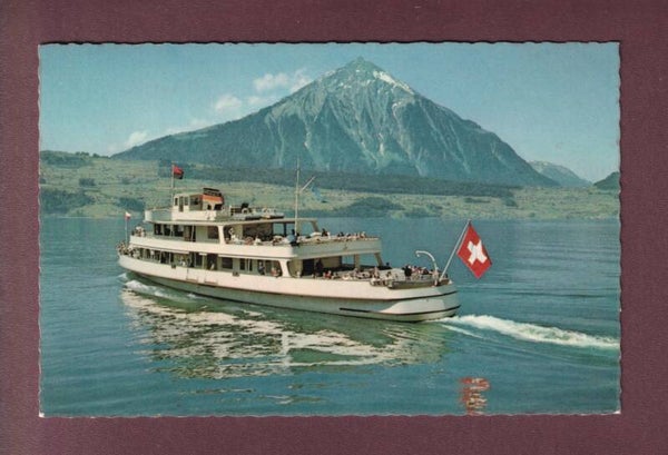Thunersee - Motorschiff JUNGFRAU - Niesen - 1957