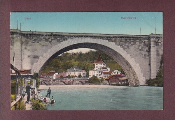 BERN - Nydeckbrücke - 1911