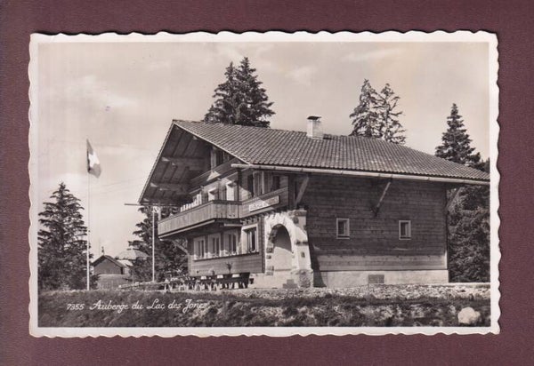Auberge du LAC DES JONCS - 1943 // pli d'angle //