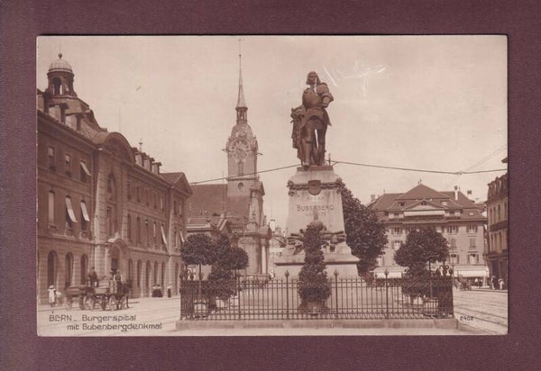 BERN - Bürgerspital - Bubenbergdenkmal