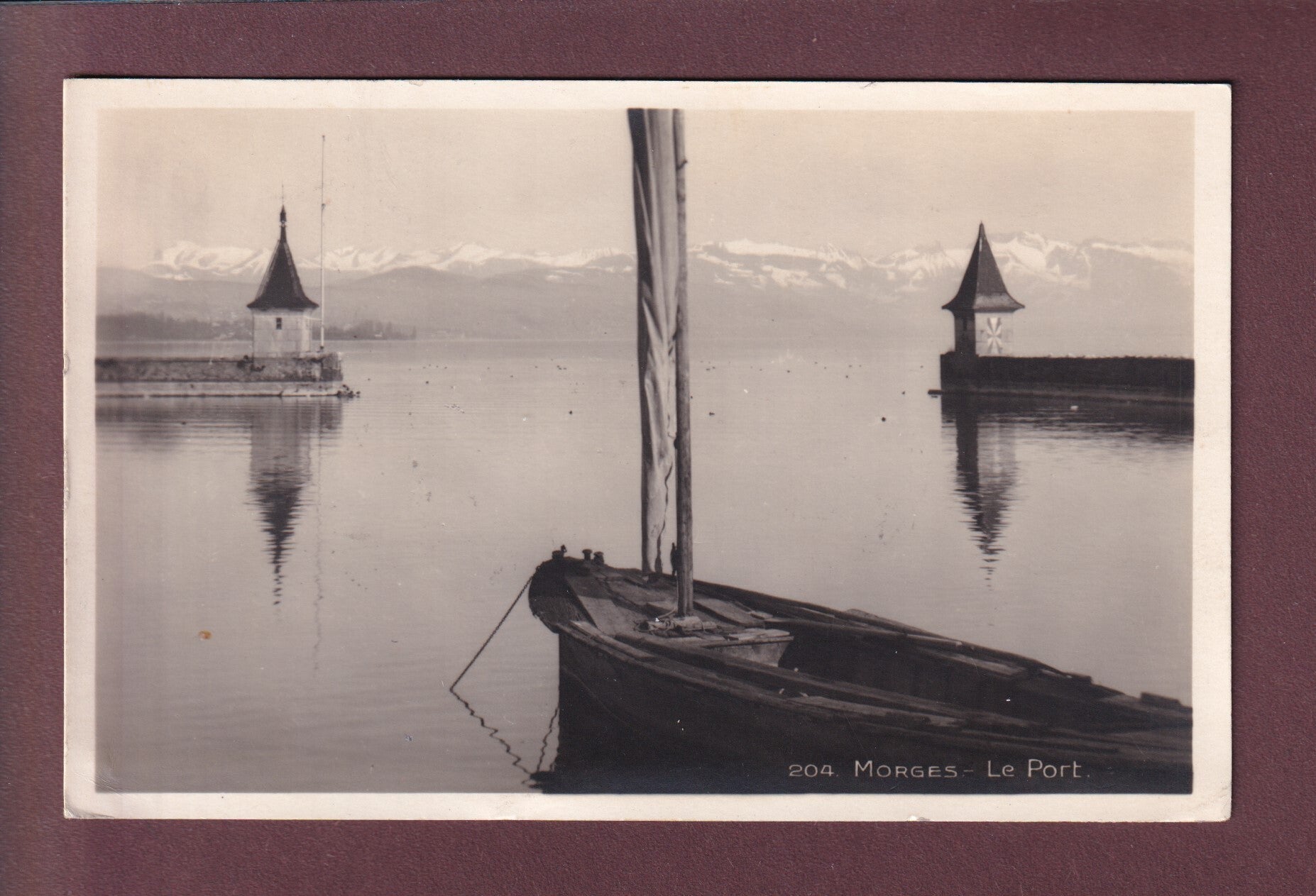MORGES - Le Port - 1927