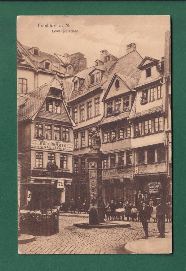 FRANKFURT - Löwenplätzchen - 1908