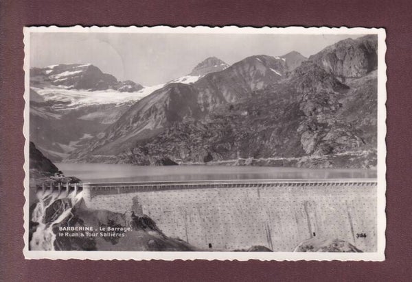 BARBERINE - Barrage - Ruan - Tour Sallières - 1942