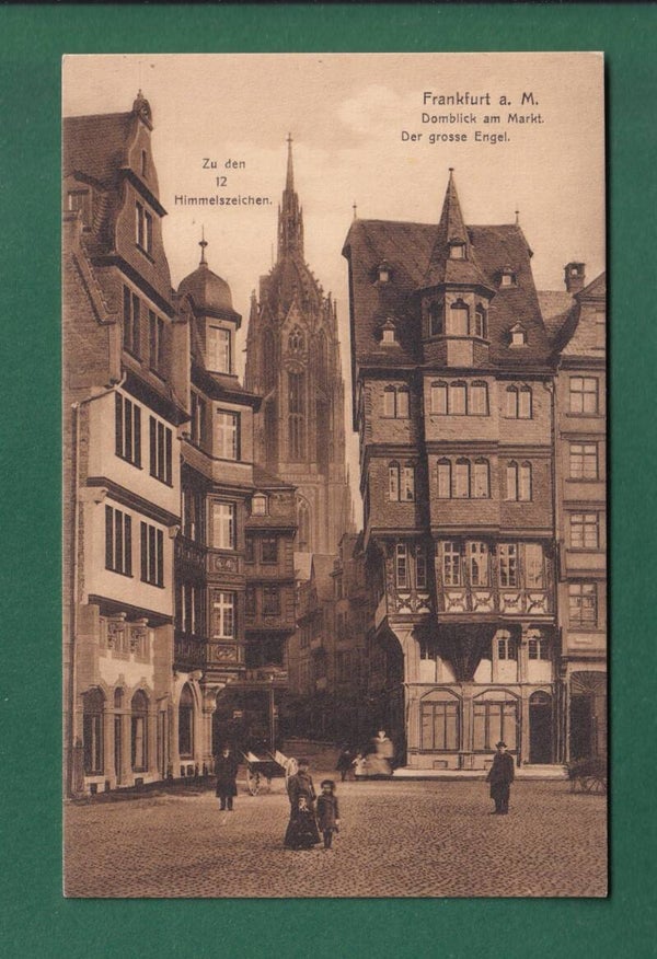 FRANKFURT - Domblick am Markt