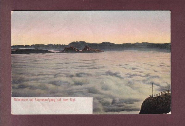 RIGI - Nebelmeer bei Sonnenaufgang