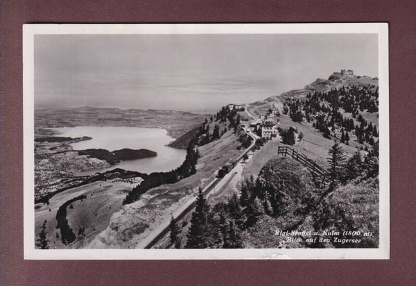 RIGI-STAFFEL und KULM - Zugersee - 1948